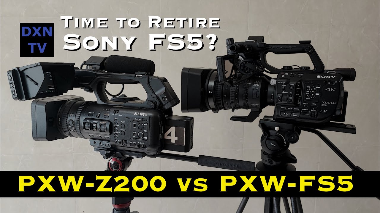 Сравнение видеосъемки в формате 4K на камерах Sony PXW-Z200 и PXW-FS5. Не пора ли нам убрать FS5 ...