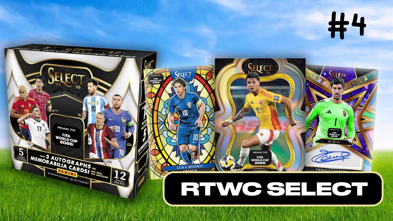 Panini Select Road to FIFA World Cup 2026, кейс из 12 боксов, PYT/PYP №4