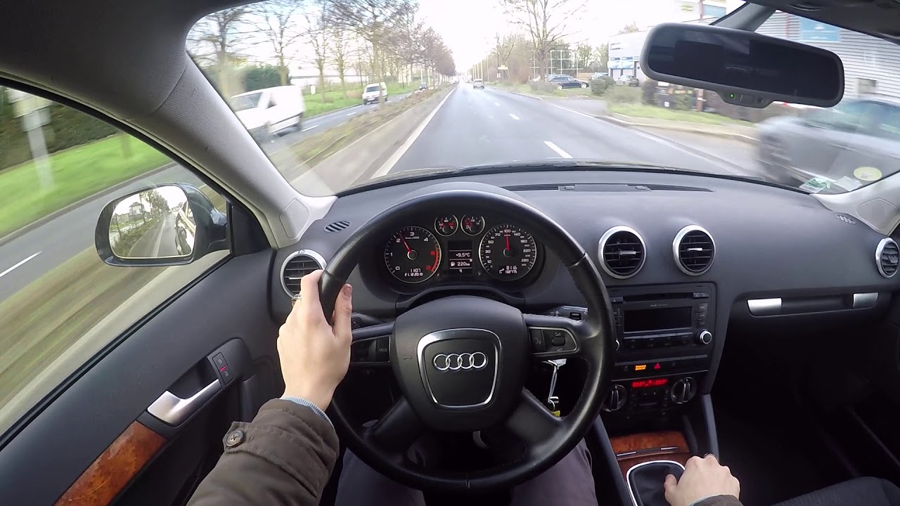 Audi A3 8P 1.6 TDI (2010) - POV Drive