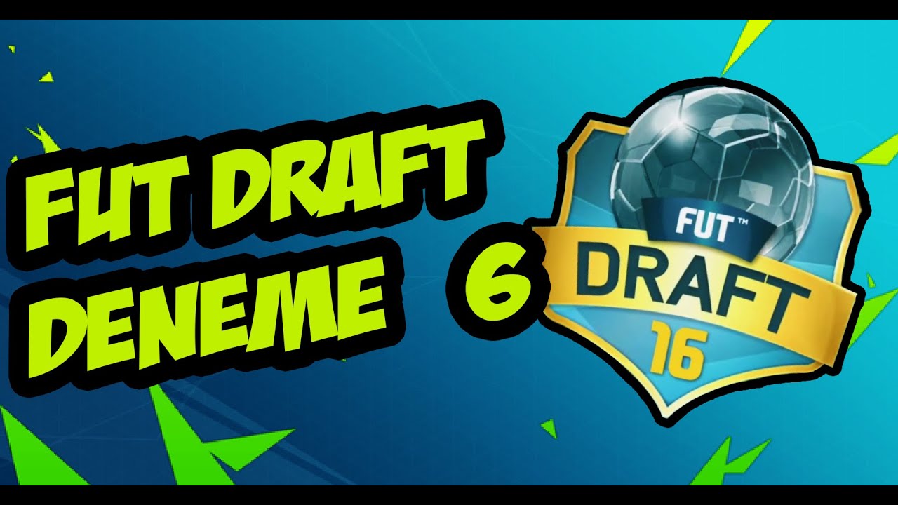 FUT DRAFT / OnurOnline / Deneme 6 / T&uuml;rk&ccedil;e Ultimate Team Draft