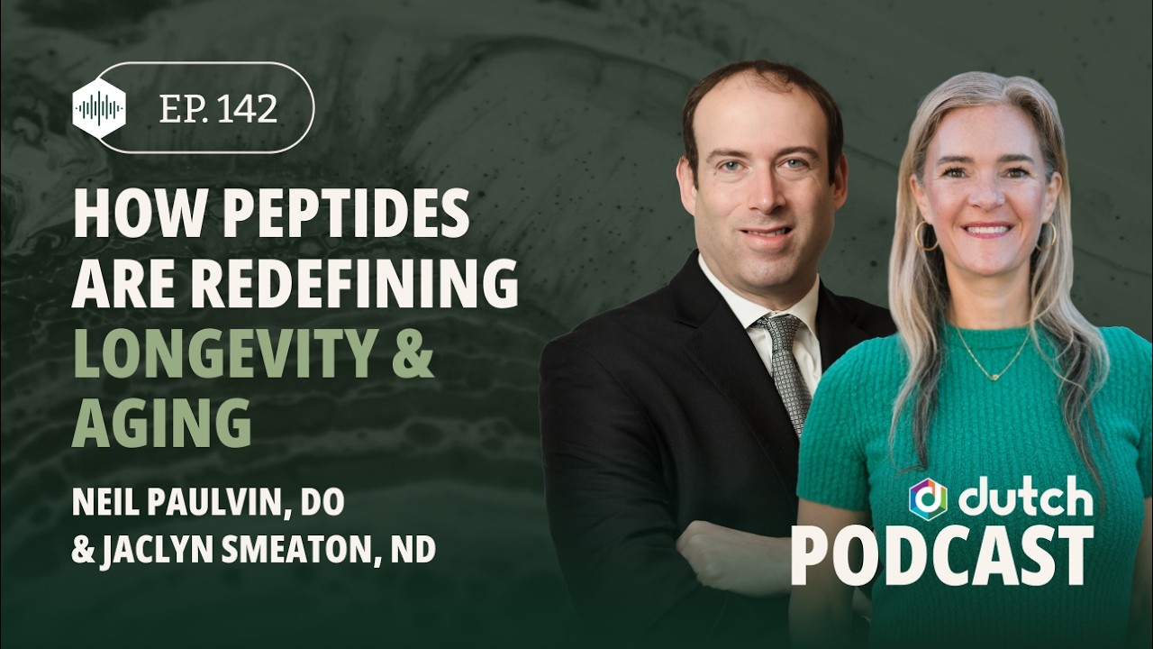 How Peptides Are Redefining Longevity & Aging, With Dr. Neil Paulvin | The DUTCH Test
