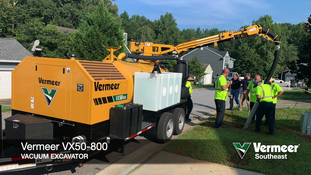 Vermeer VX50-800 startup for City of Austell, GA