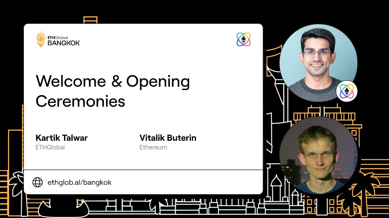 Vitalik Buterin & Kartik Talwar I Ethereum's Impact and Future I ETHGlobal Bangkok 2024