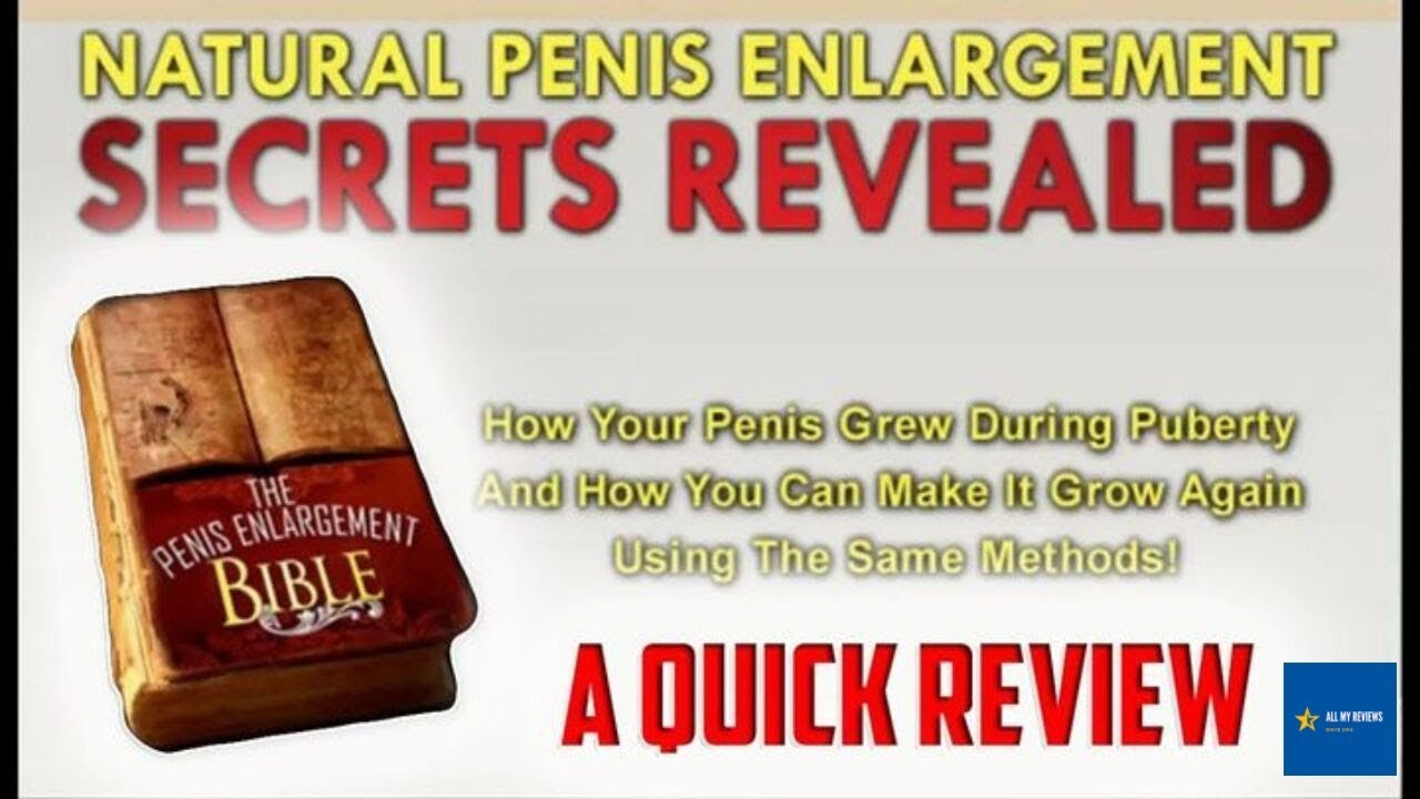 ✅ ✅ The Penis Enlargement Bible Review ✅ ✅. Does the PE Bible Book by John Collins Work?