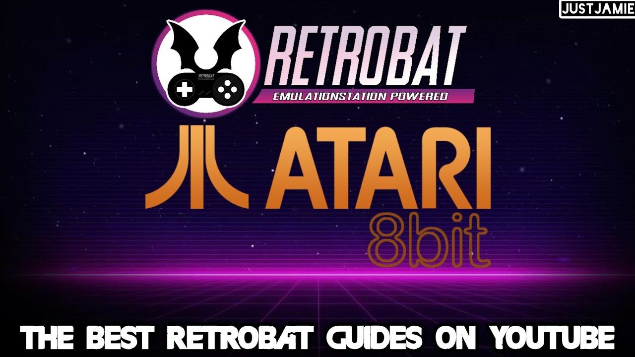 Retrobat ☆ Atari 800 Emulation Setup Guide  #retrobat #emulator #frontend