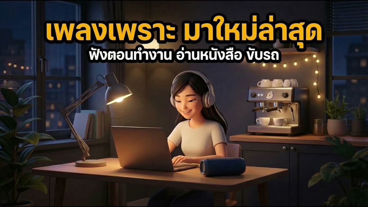 เพลงเพราะ ฟังสบายๆ มาใหม่ 2026 ฟังระหว่างทำงานหรืออ่านหนังสือ💻📚