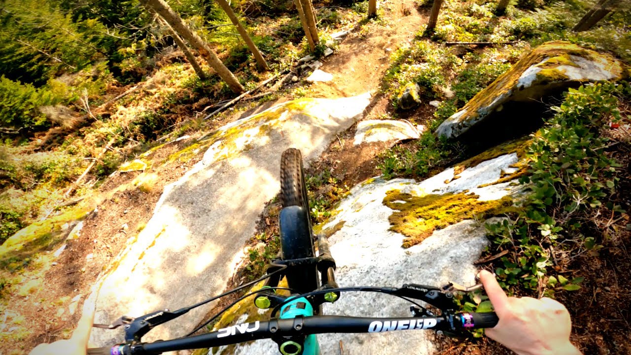 One Lap Down Possibly Squamish Hardest Mountain Bike Trail