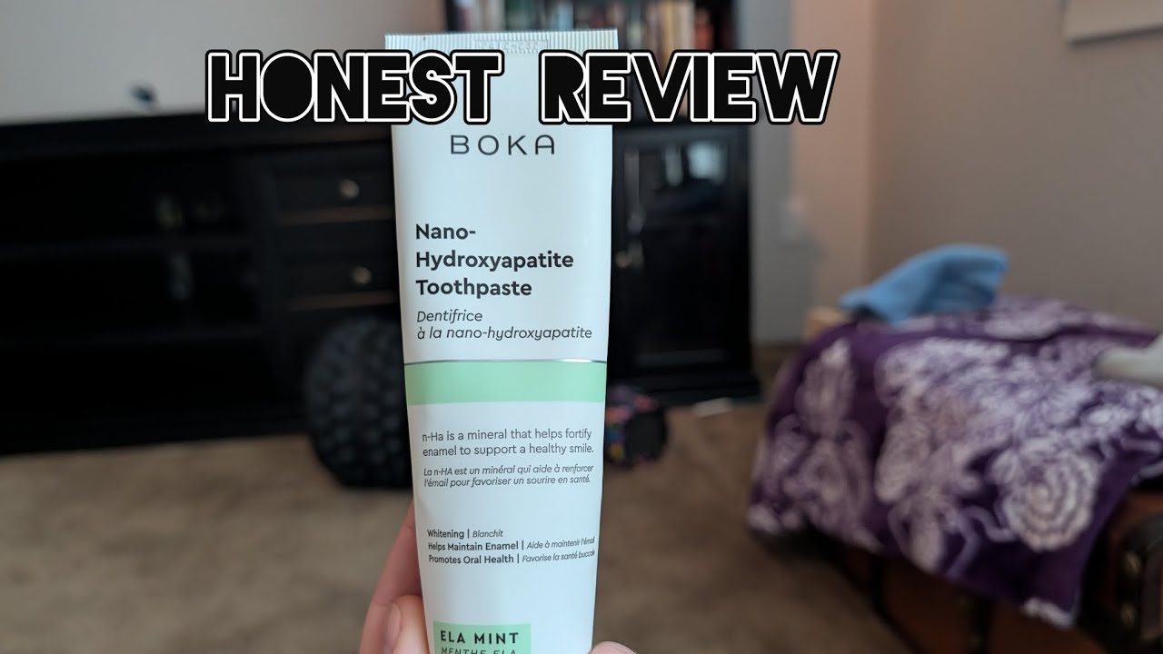 Honest Review of Boka Fluoride Free Toothpaste 