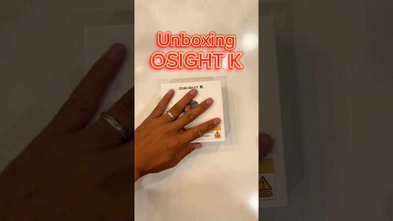 Unboxing OSIGHT K Open Reflex Red Dot in RMSc #osight #edc
