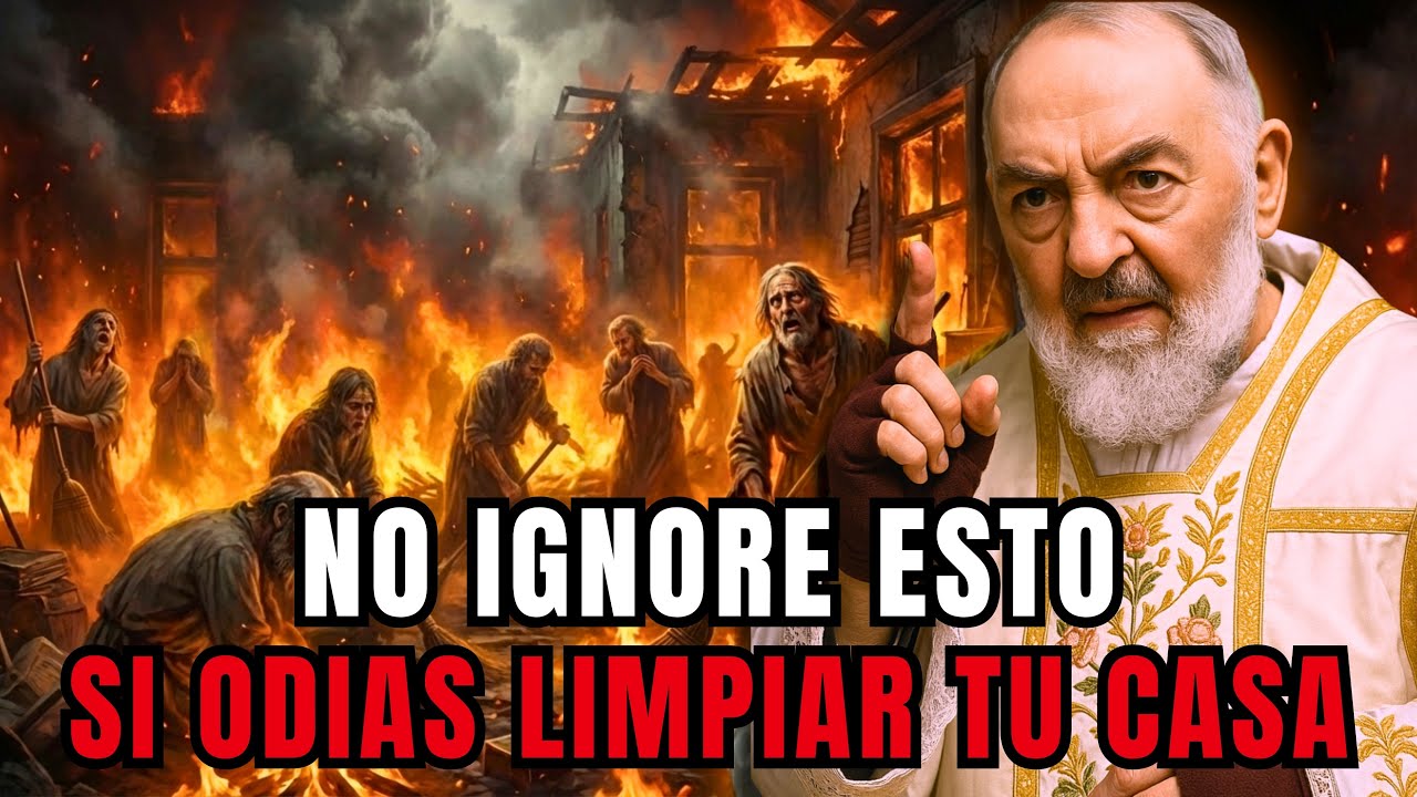 PADRE PIO ADVIERTE: NO IGNORE ESTO SI ODIAS LIMPIAR TU CASA