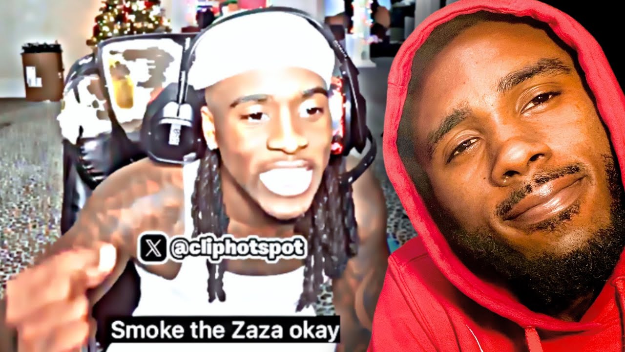 Kai Cenat advises people to stop smoking WEED. if they want to achieve great things in life!