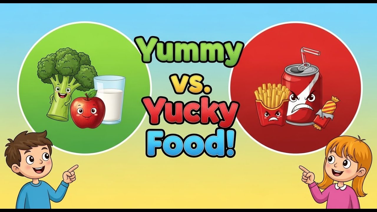 Healthy Food Makes Me Strong