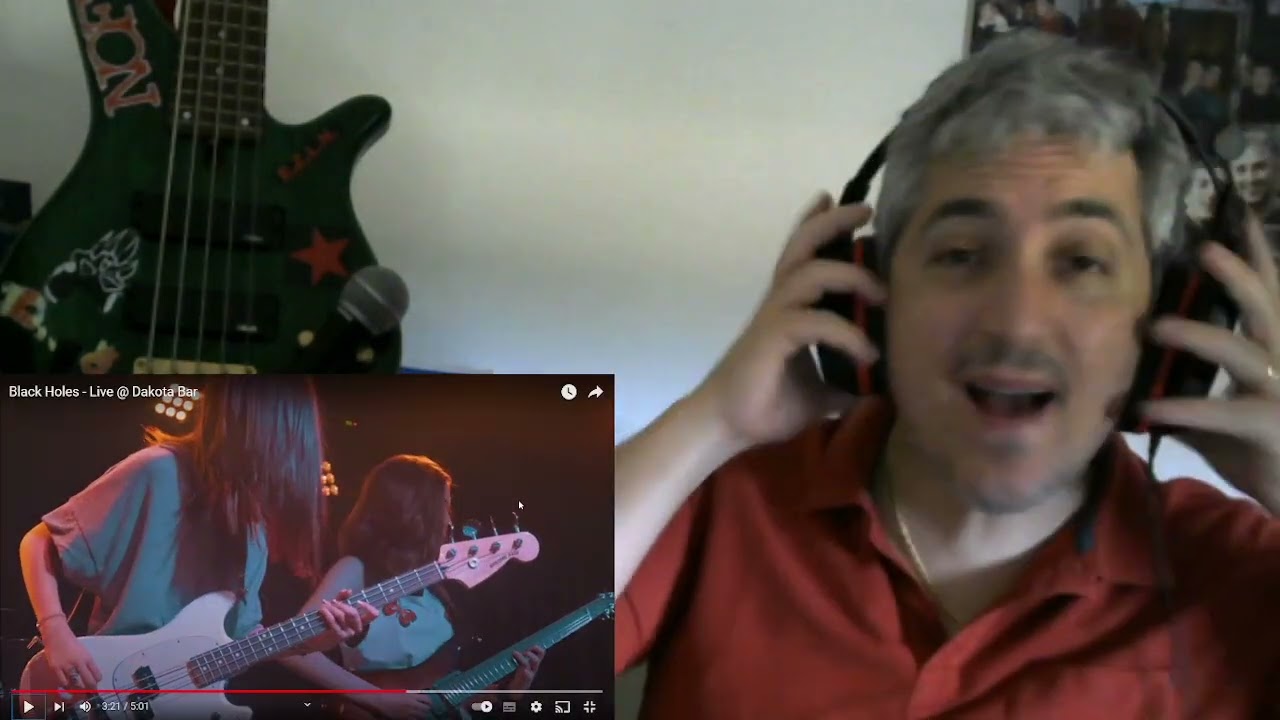The Warning Black Holes (Live) reaction Punk Rock Head italian Singer and Bass Player James Giacomo