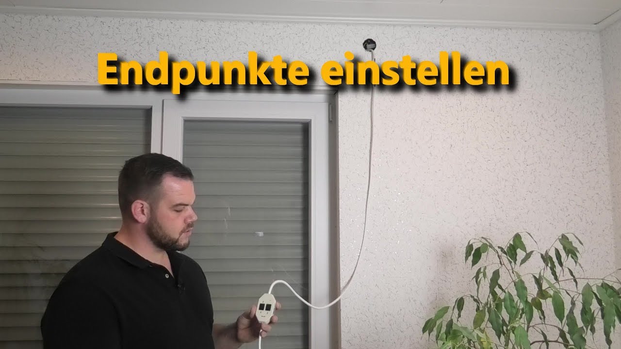 Rolladen Endpunkte einstellen Selve SEL (4-adrig)