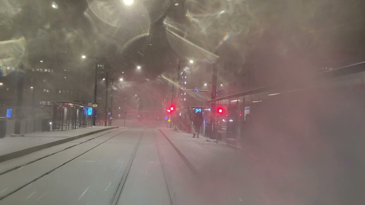 Helsingin raitiolinja 7,9 Meilahti-Länsiterminaali-Ilmala. Helsinki tramline 7,9.