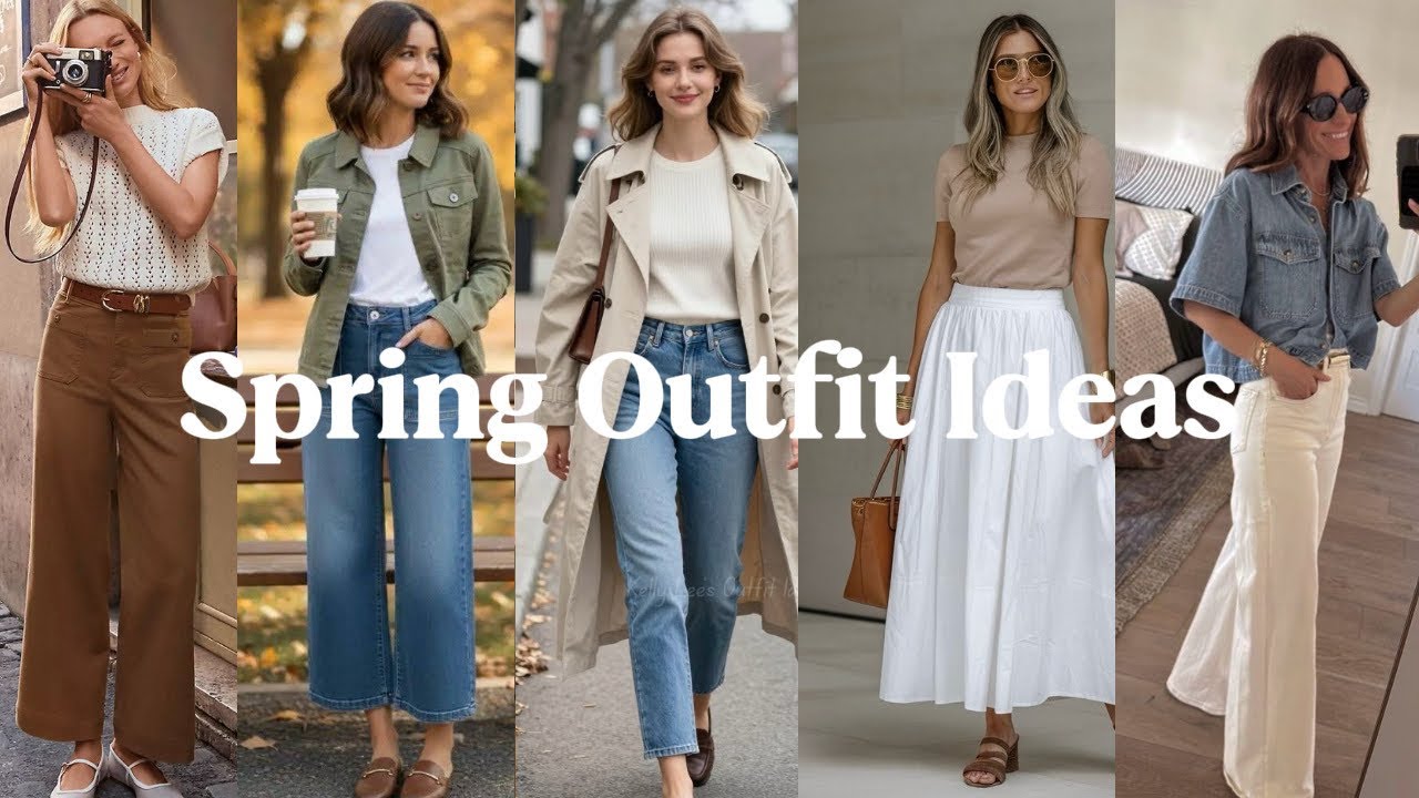 Creating Spring Outfits From my Pinterest Board Straight From My Closet! 