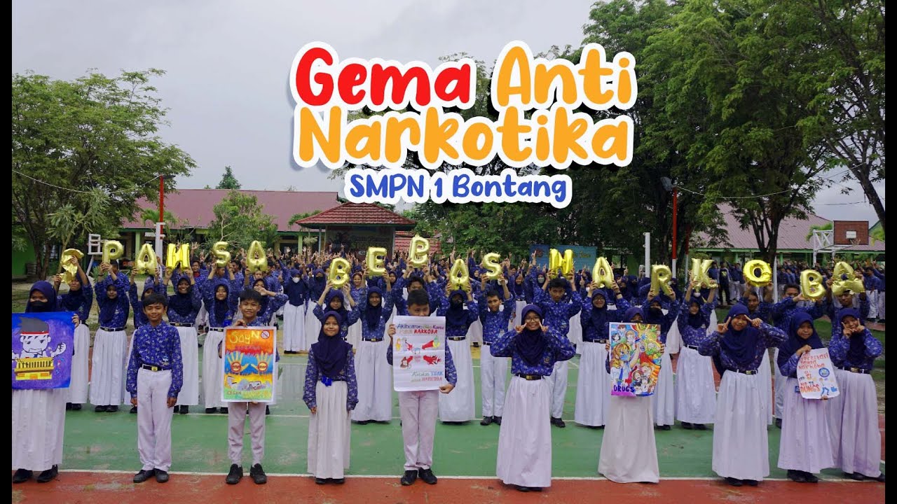 Mars BNN - SMPN 1 Bontang (GEMA ANTI NARKOTIKA)