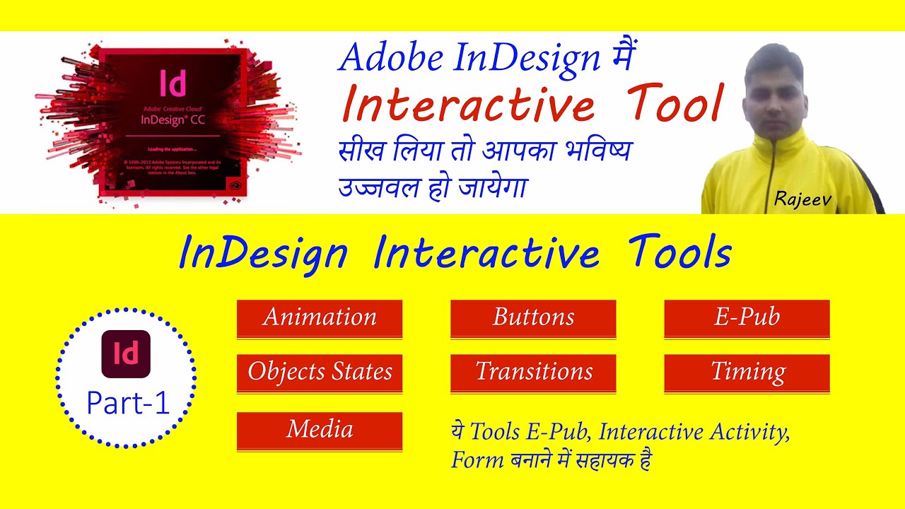 InDesign Interactive Activities, InDesign E-pub, Interactive Tool, Interactive pdf, Form, Buttons