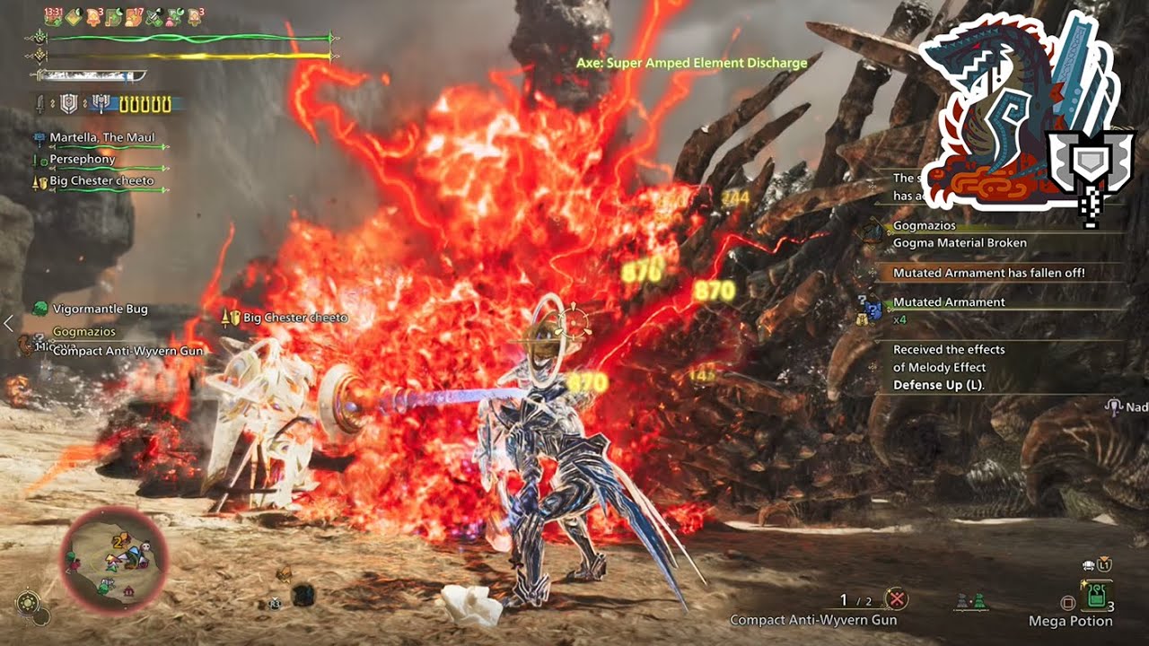 Gogmazios - Charge Blade - Monster Hunter Wilds