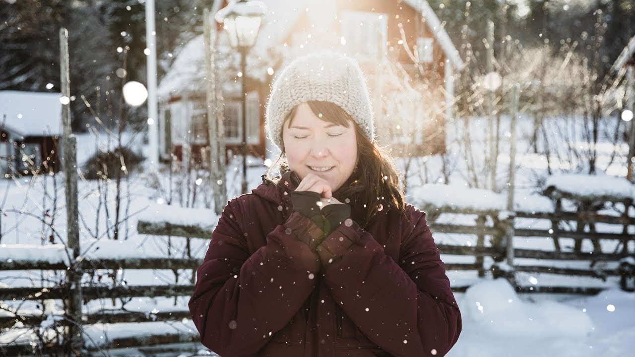 ▷ SNOW CLEANING THE RUGS