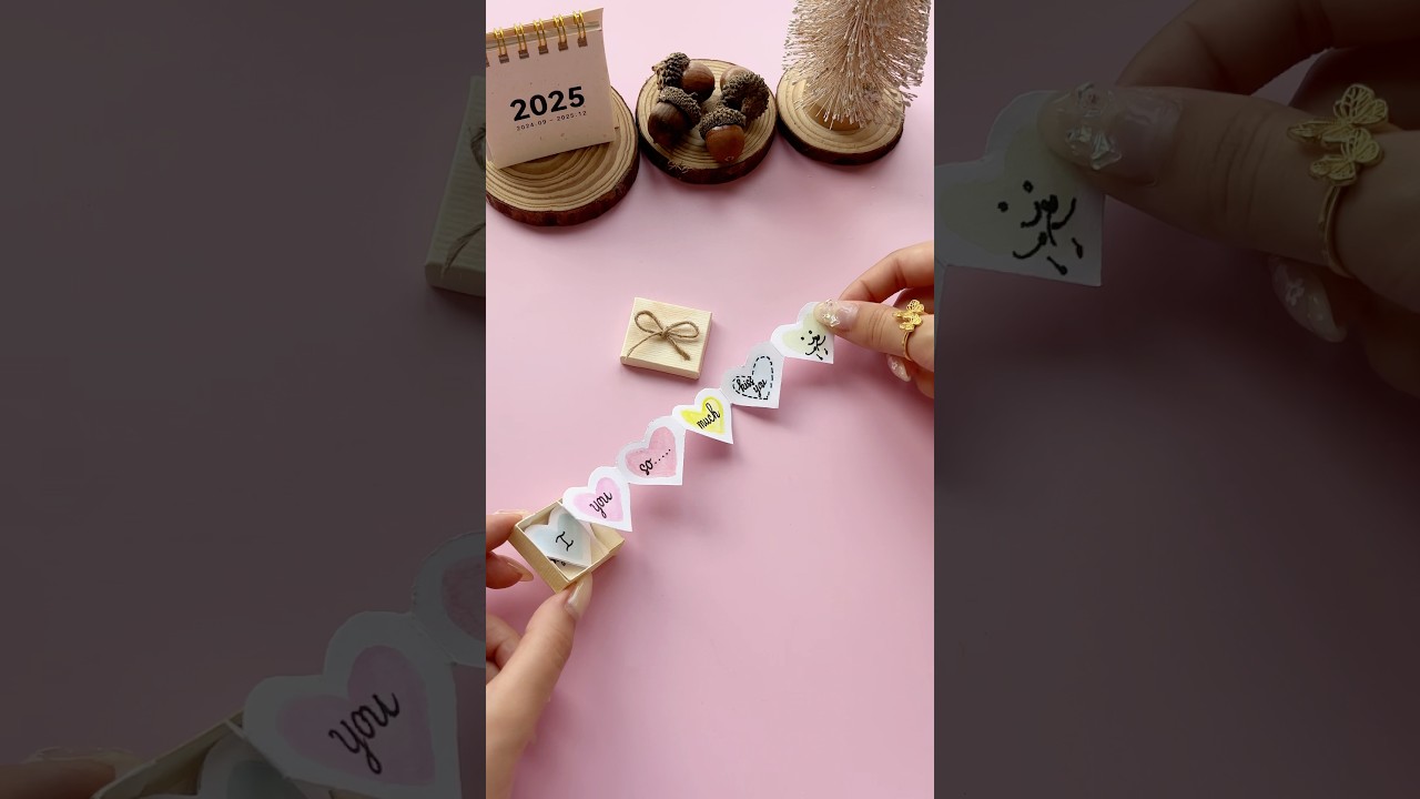 Уникальная коробочка для любви своими руками 💕 Идея для подарка-сюрприза