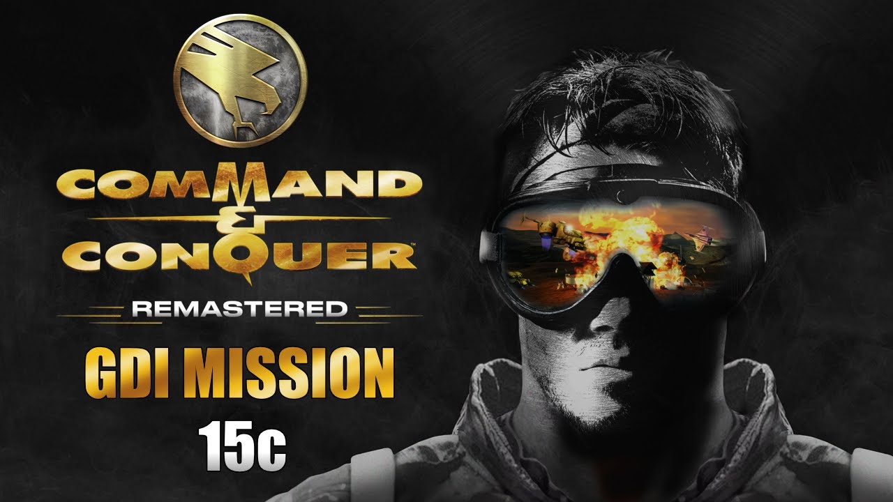Command and Conquer Remastered GDI Mission 15c Walkthrough - Temple Strike (Sarajevo Center)