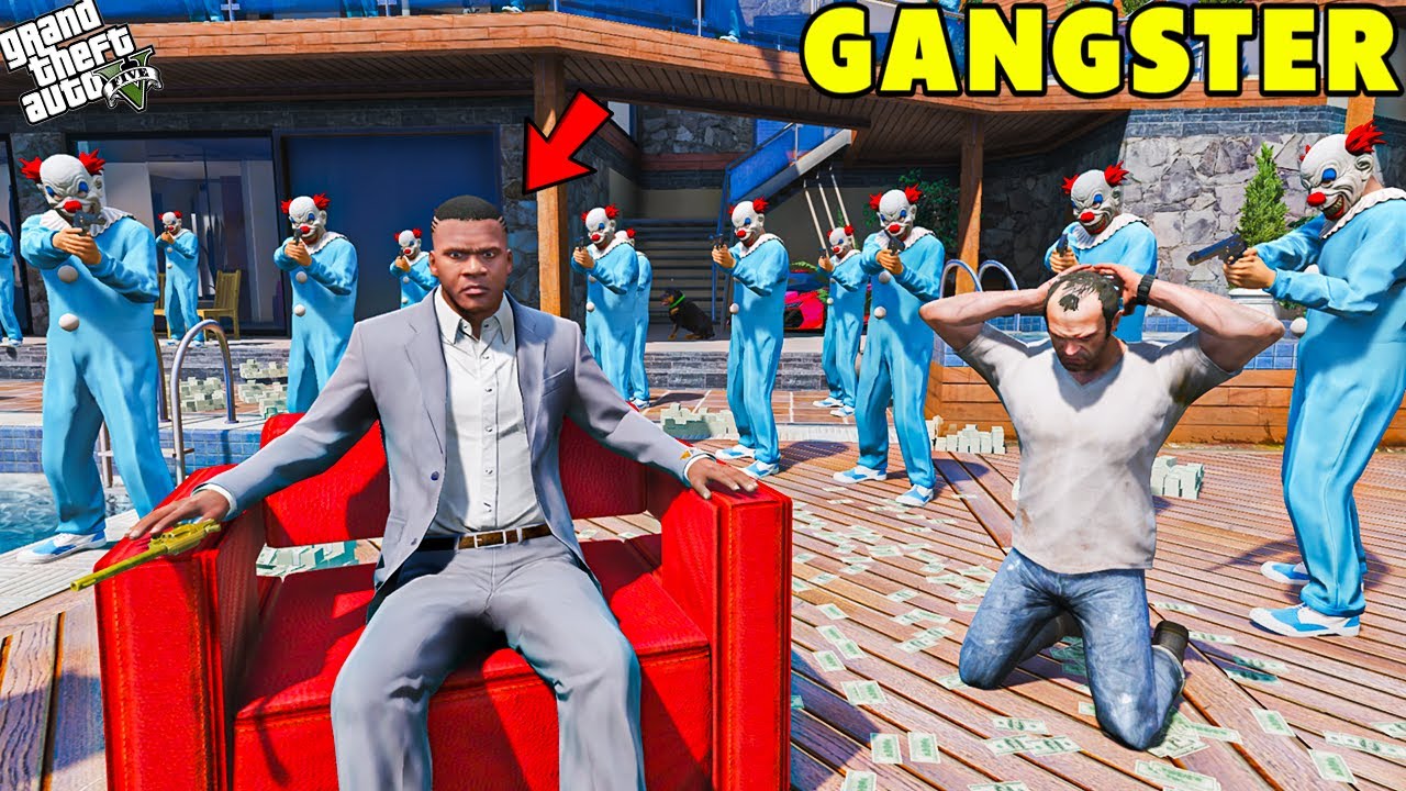 Franklin Become Most DANGROUS GANGSTER of LOS SANTOS | SHINCHAN & CHOP