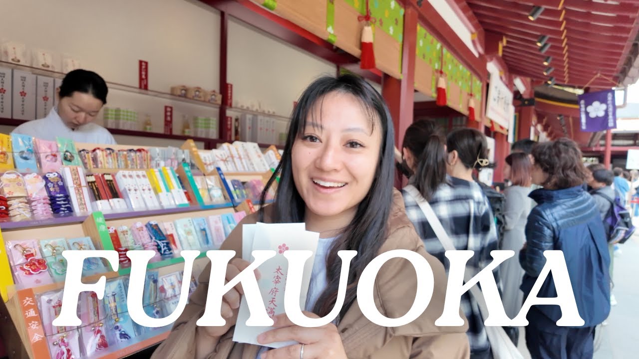 What to do in FUKUOKA Japan 🇯🇵 | 5-Day Itinerary, Food Tour & Travel Tips | Spring in Fukuoka