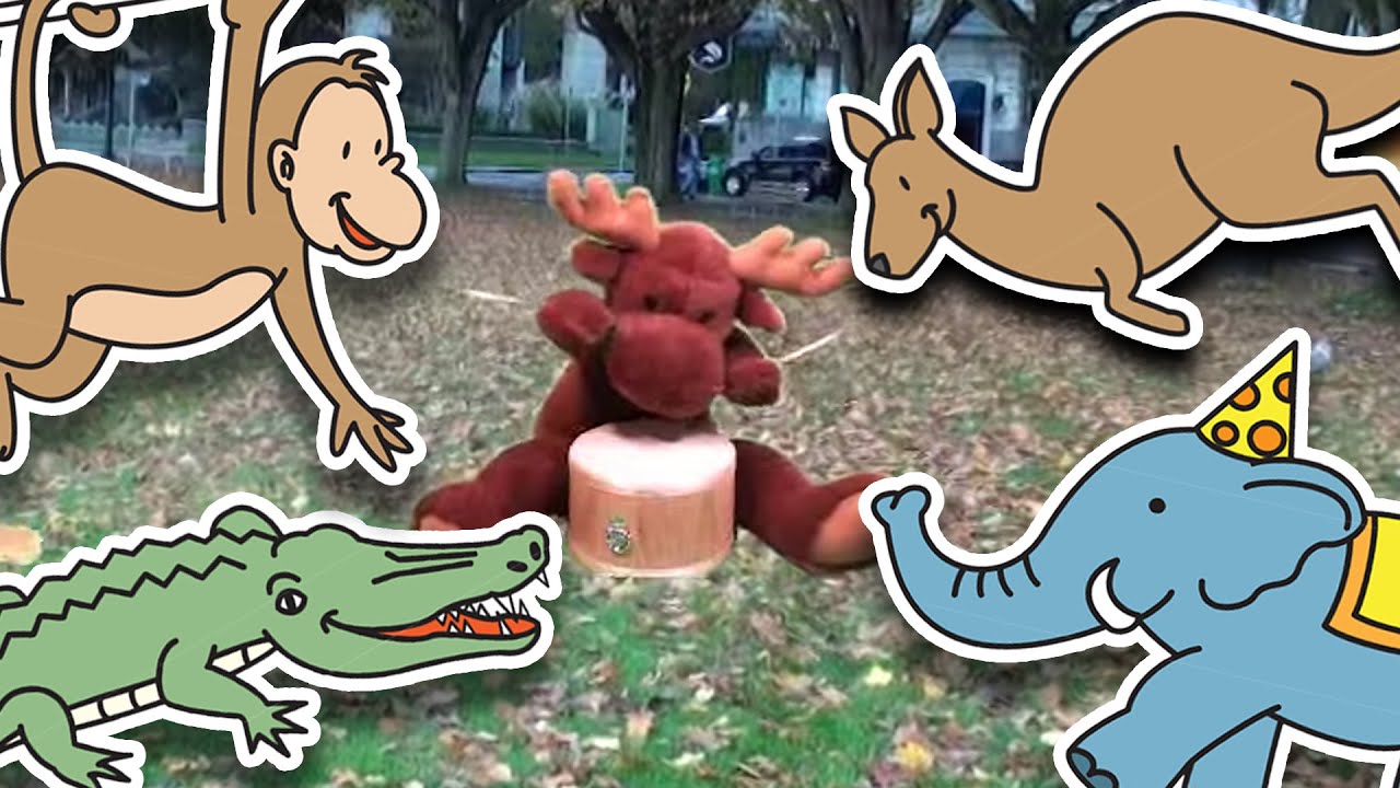 Jump Around | Animal Song for Kids