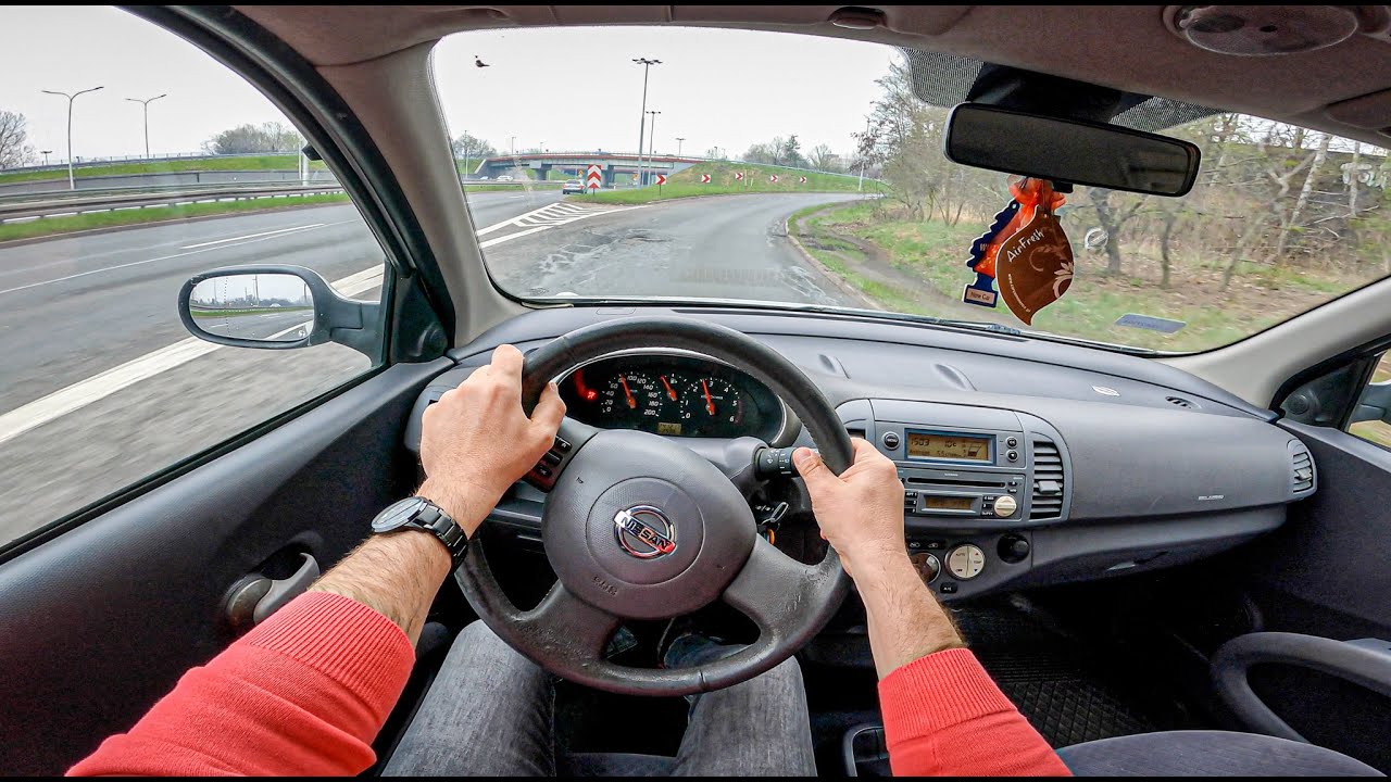 2003 Nissan Micra | 1.5 Di 65 HP | POV Test Drive