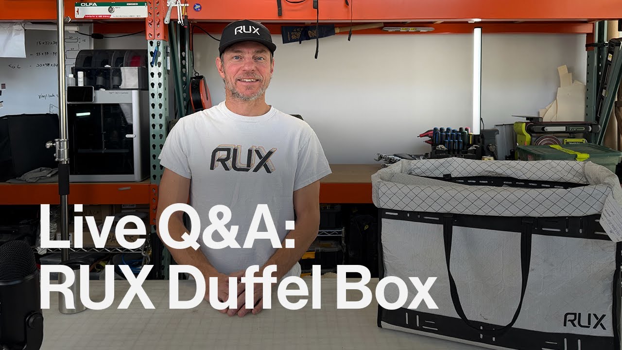 RUX Duffel Box AMA Live | Final Week Q&A Before the Campaign Ends