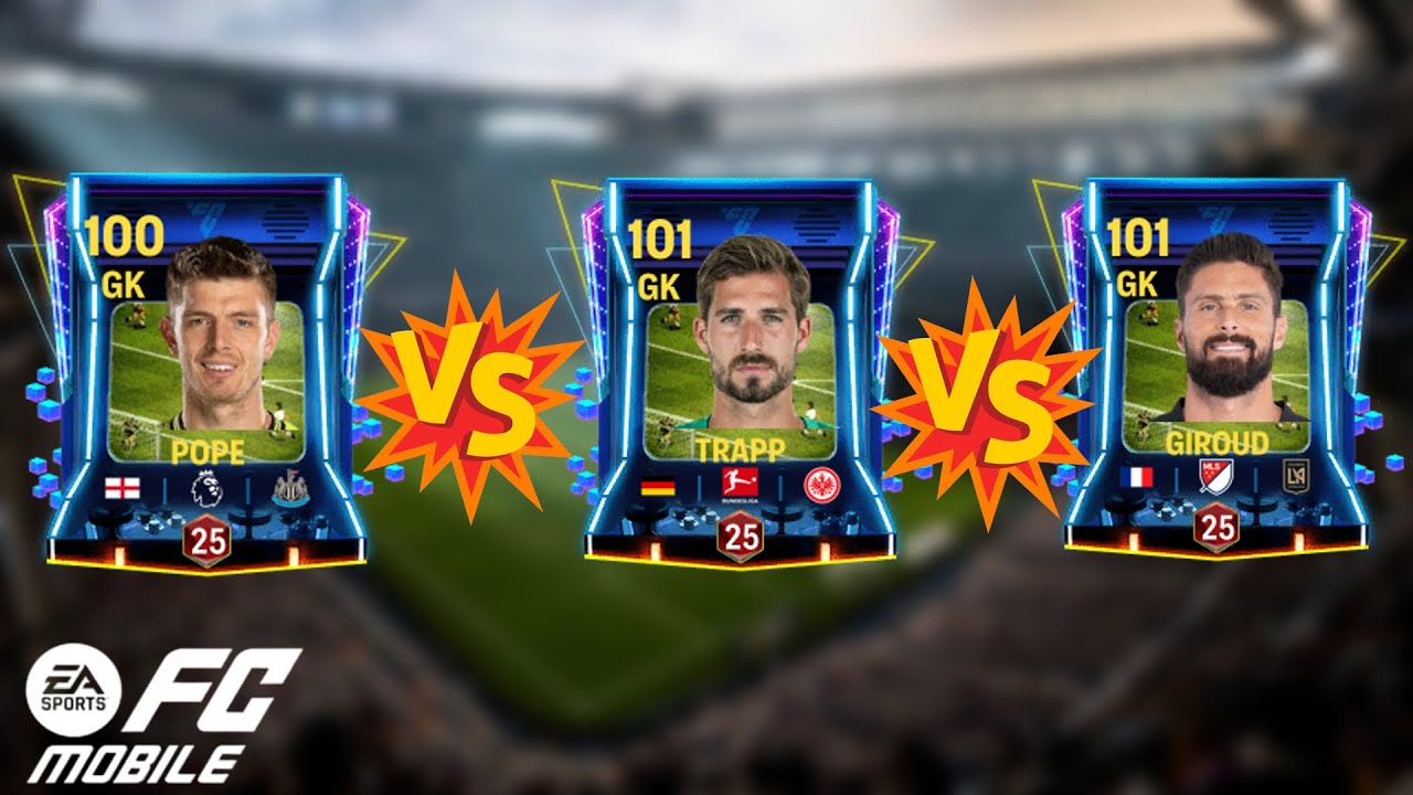 🤔NICK POPE VS KEVIN TRAPP VS OLIVIER GIROUD | ✅CUAL es el MEJOR? | FC 24 MOBILE