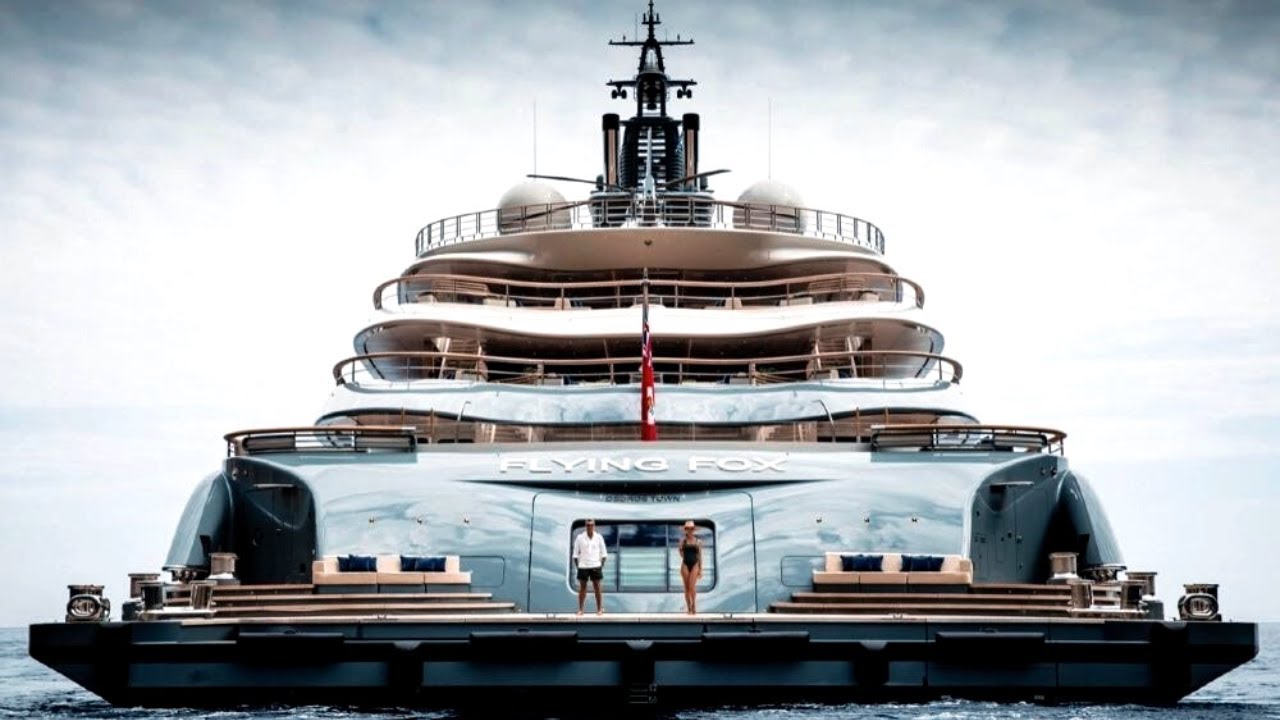 Inside The Most Expensive Charter Yacht | Flying Fox Yacht