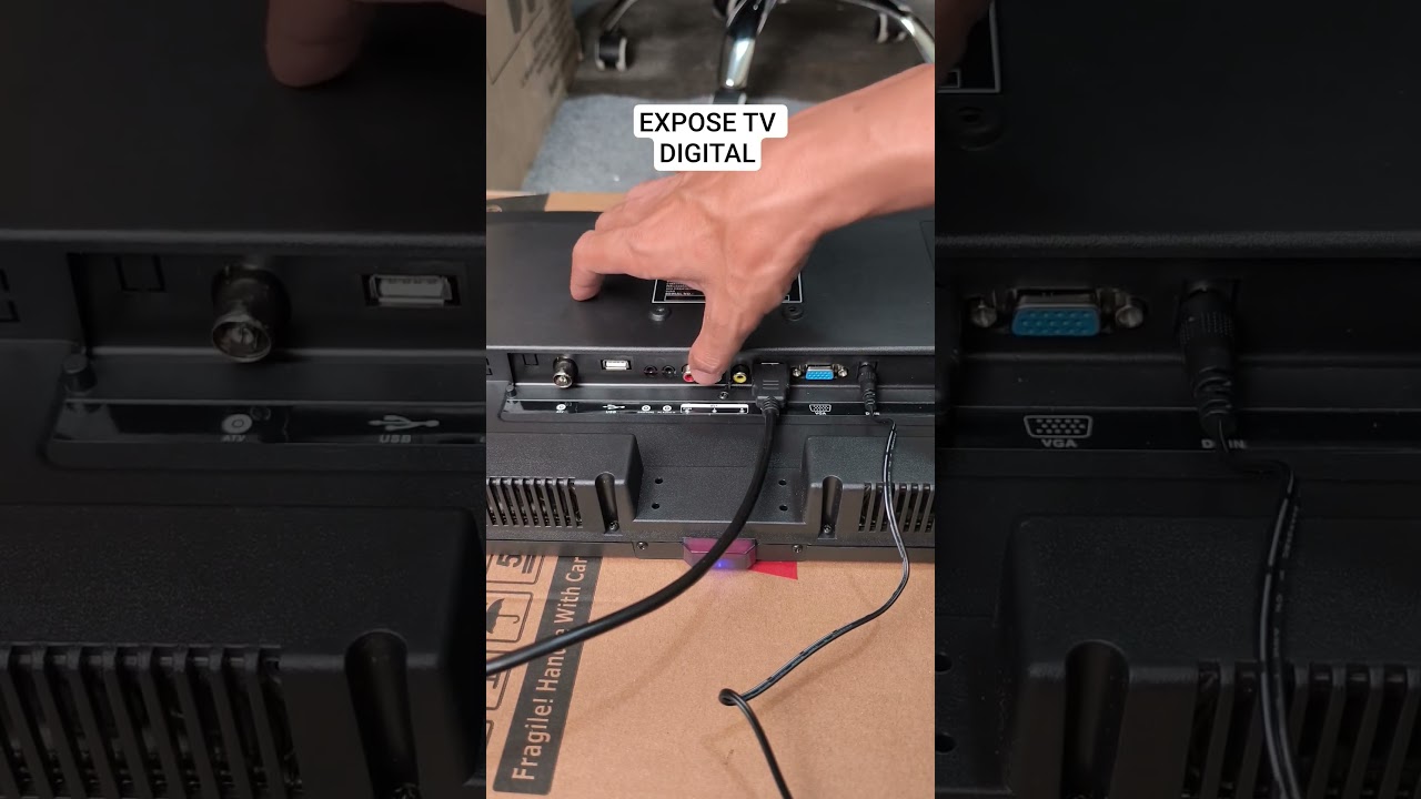 INFUT port tv digital expose#tv #tvdigital #inputtv