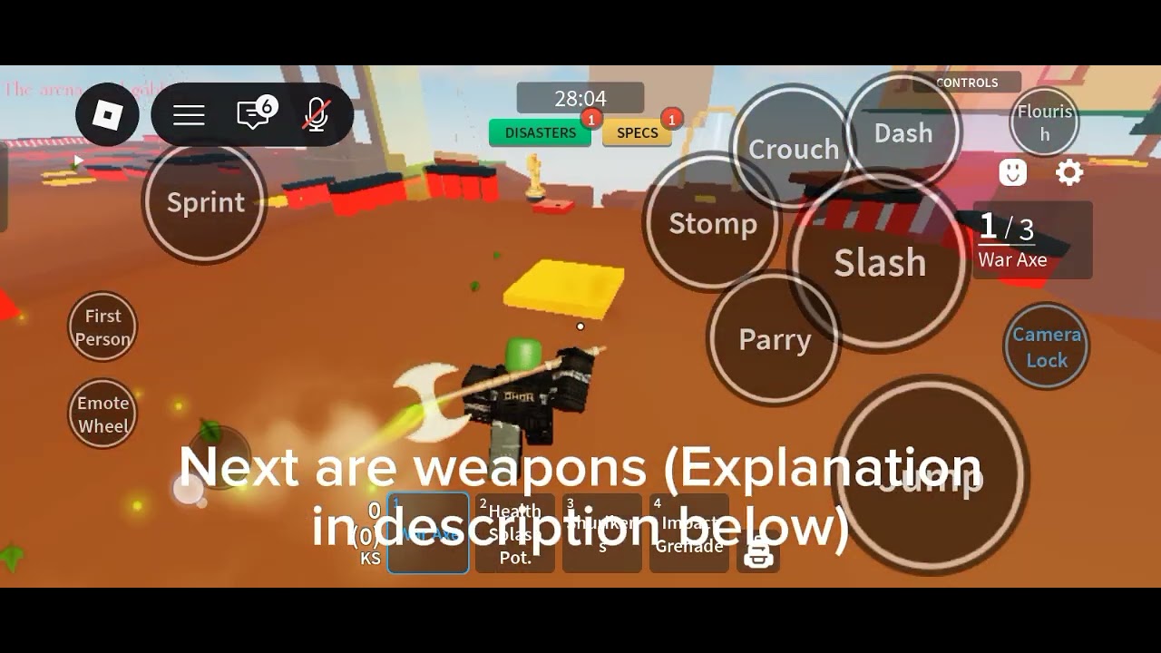 Tutorial on how to get better in Combat Warriors (By a lvl 30+ noob which is me)