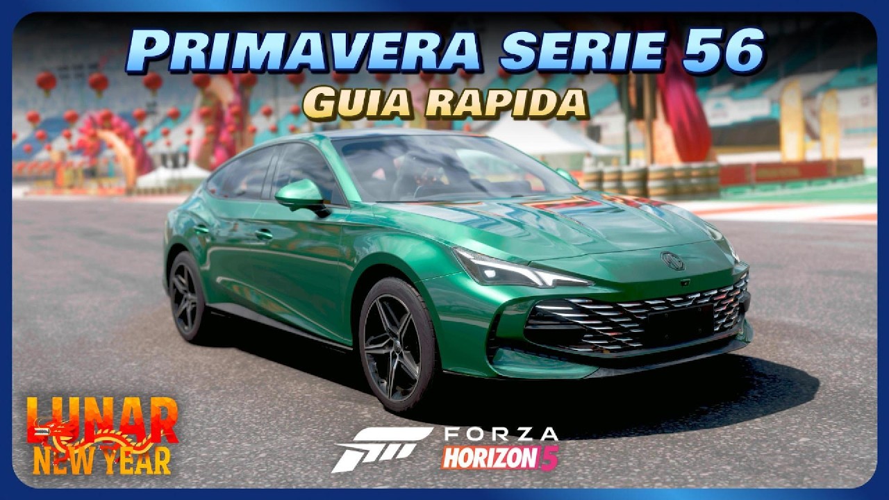 Cómo completar los desafíos semanales de PRIMAVERA | Año nuevo lunar - Forza Horizon 5