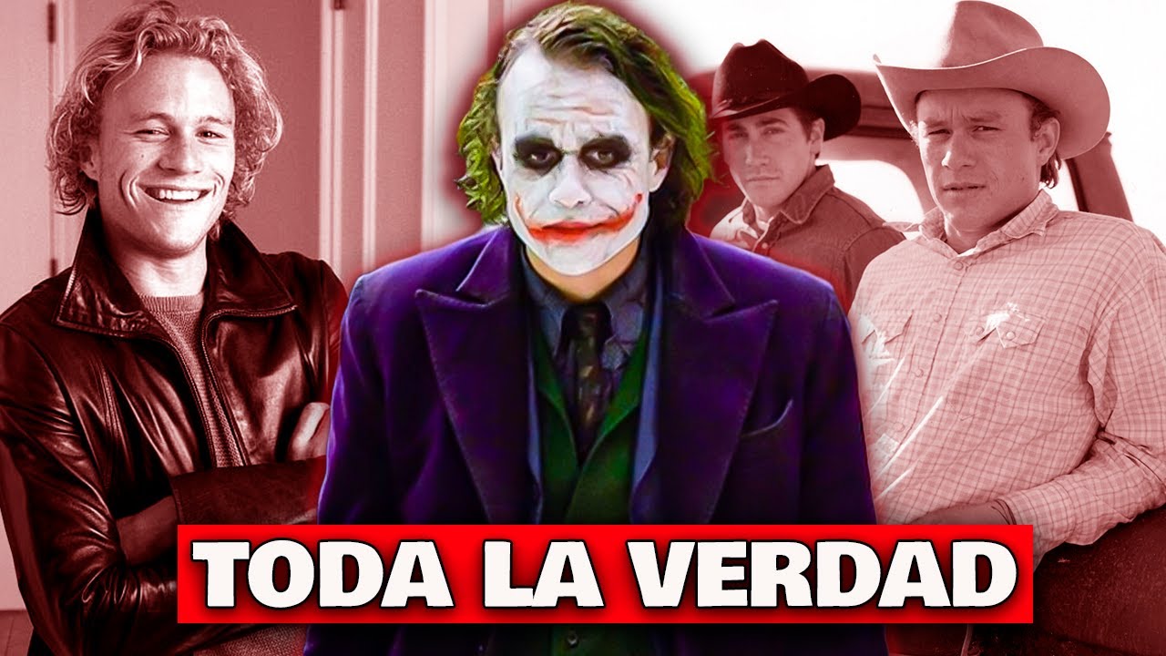 El lado OSCURO de HEATH LEDGER
