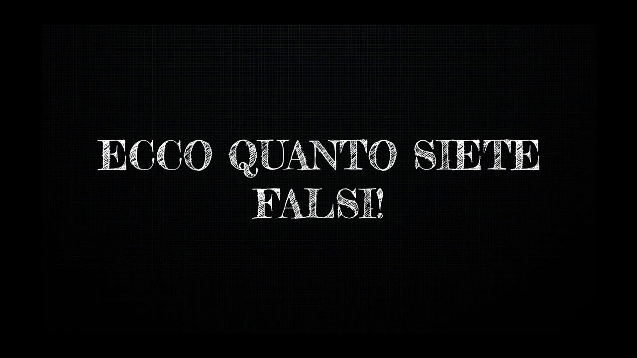 LA FALSITÀ DEI MERCATARI!!!!!LA PROVA! 