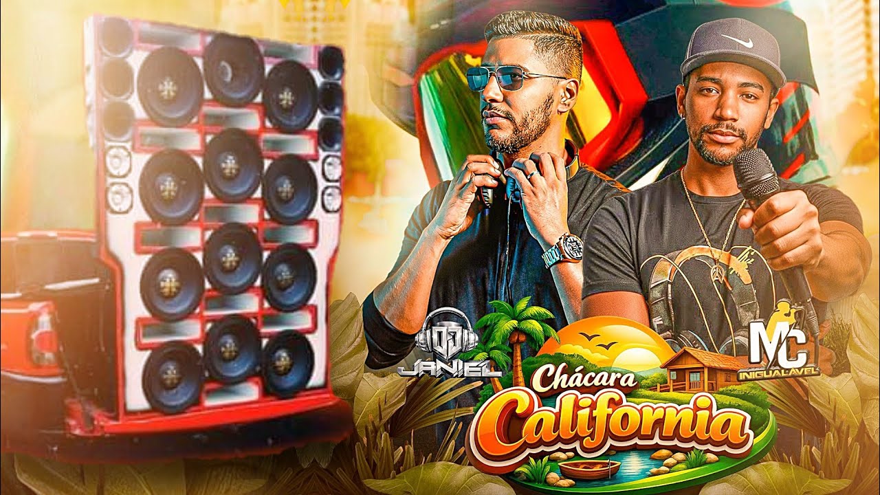 DANCE COMERCIAL REMIX 2026🔻CD CHÁCARA CALIFÓRNIA🔺DJ JANIEL E MC INIGUALÁVEL 🎤🇧🇷