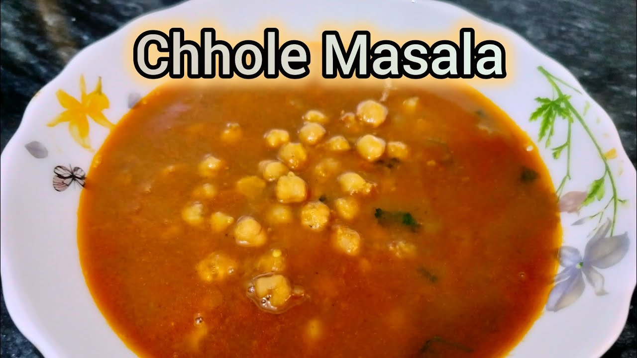 Chhole masala