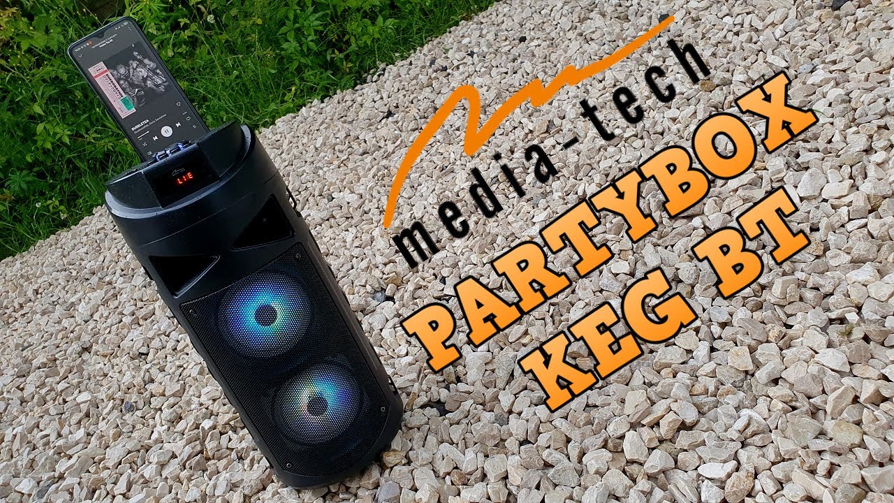 Media Tech Partybox KEG BT - KOMPAKTOWEGO GŁOŚNIKA na haju test, recenja, review