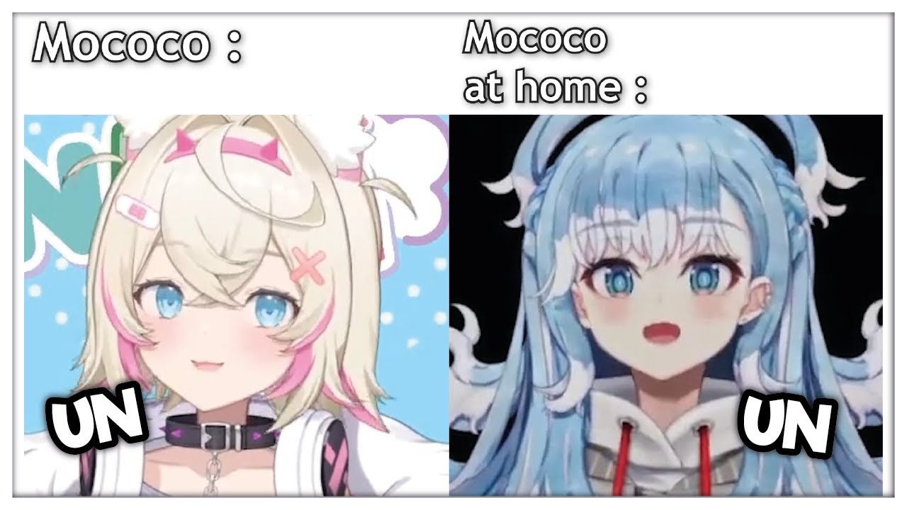 Kobo got addicted to imitate Mococo's famous 