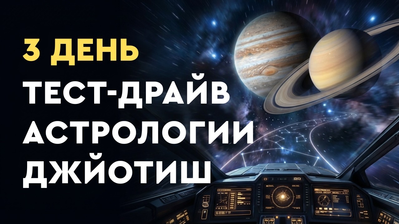 3 день. Тест-Драйв астрологии Джйотиш