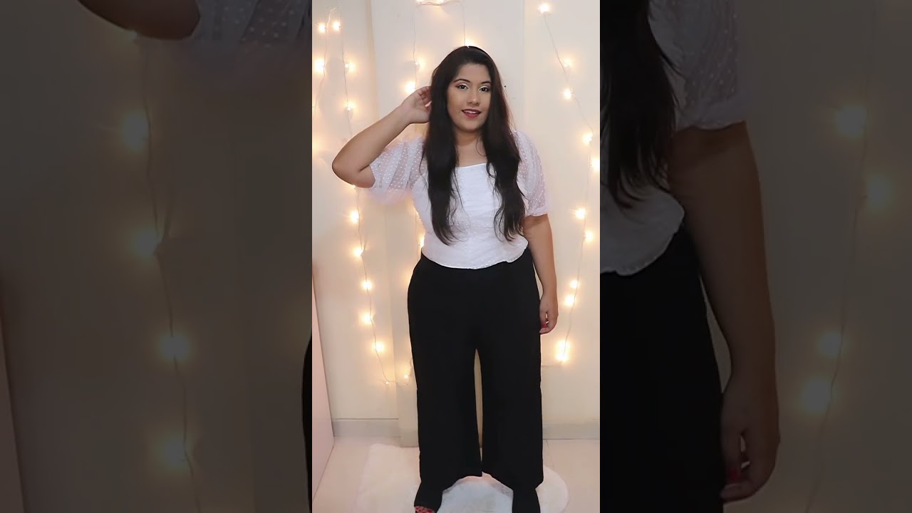1 Palazzo - 4 styles || Styling Palazzos || office outfit ideas #shorts #kaptan #grwm #reels
