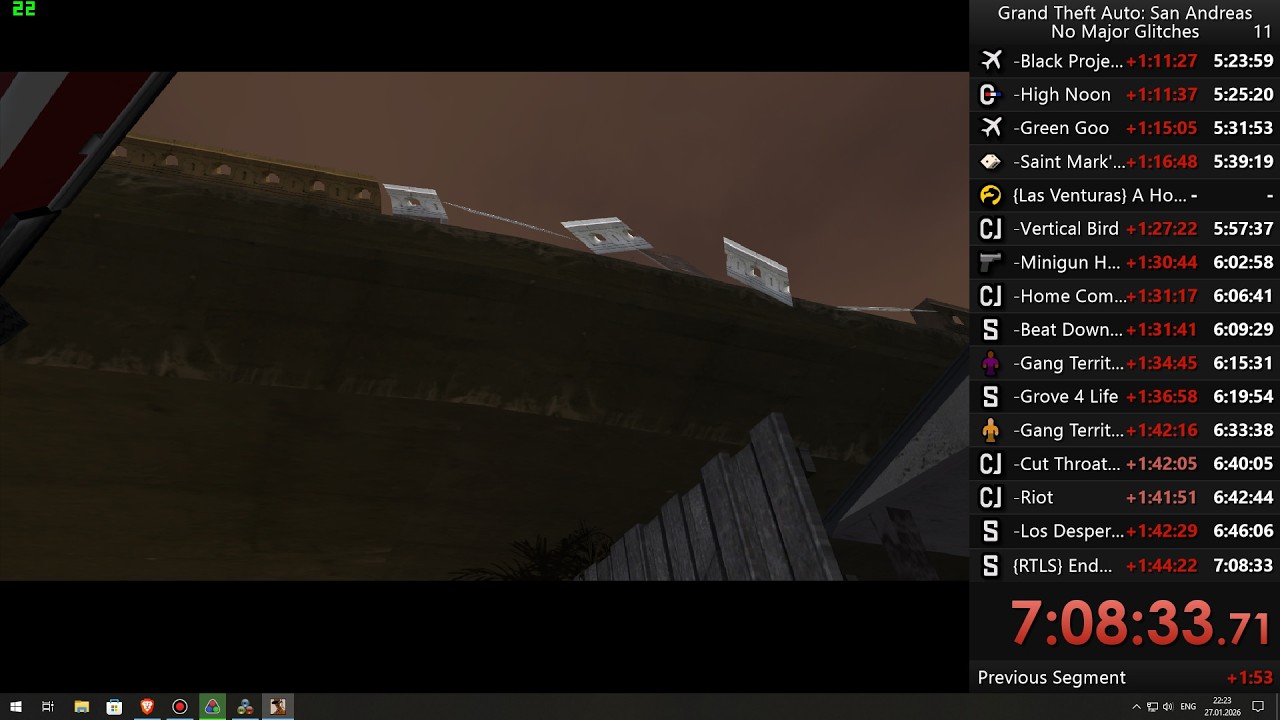 GTA: SA NMG% - 6:20:05