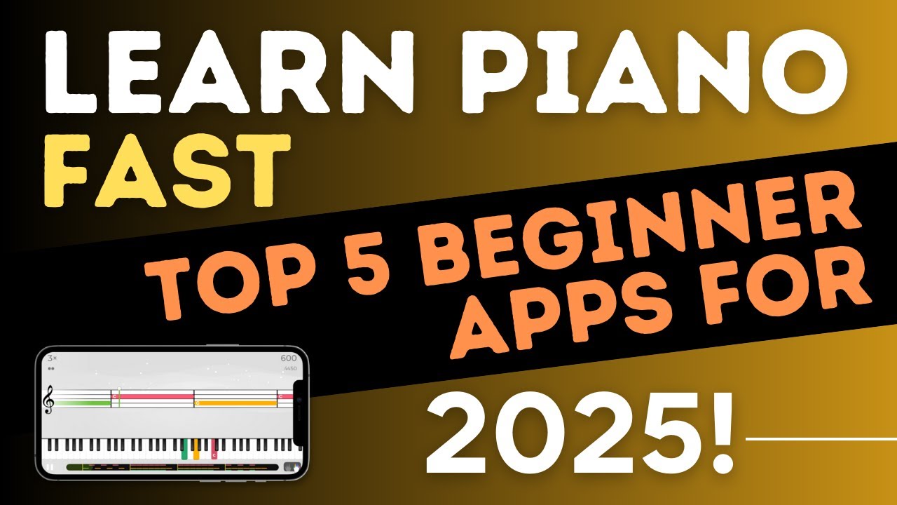 🚀 Top 5 Piano Apps for Beginners in 2025!