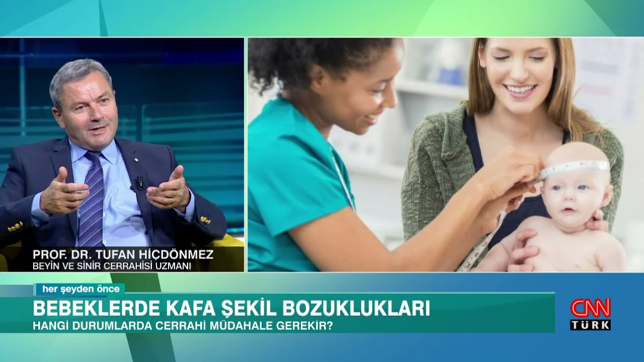HER ŞEYDEN ÖNCE/PRF. DR.TUFAN HİÇDÖNMEZ-BEYİN VE SİNİR CERRAHİSİ//BEBEKLERDE KAFA ŞEKİL BOZUKLUKLARI