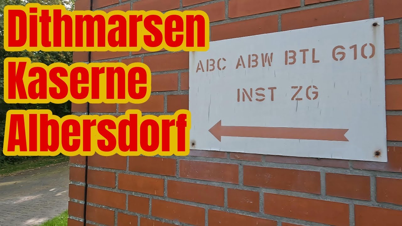 Dithmarsen Kaserne Albersdorf Bundeswehr Schleswig Holstein