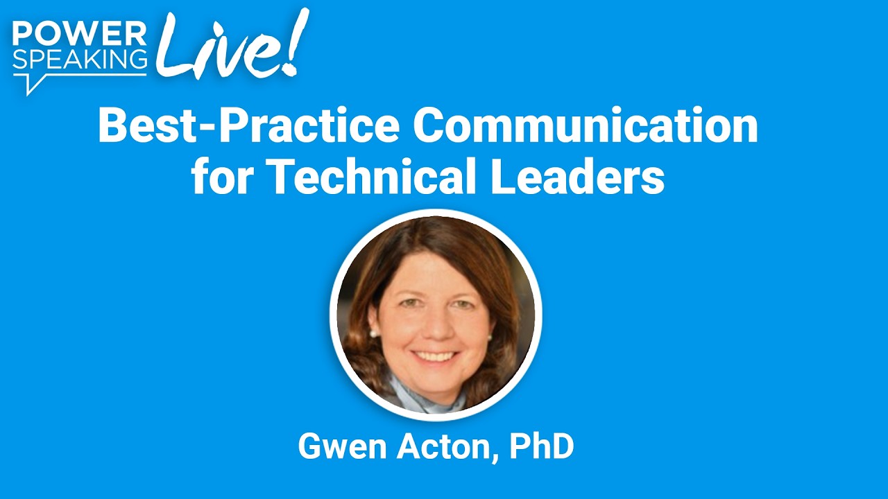 Best Practice Communication for Technical Leaders