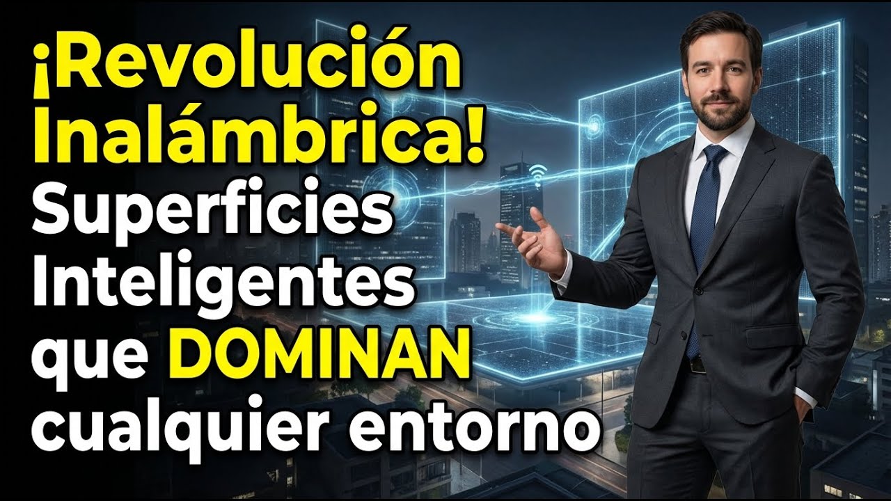 ¡Revolución Inalámbrica! Superficies Inteligentes que DOMINAN cualquier entorno